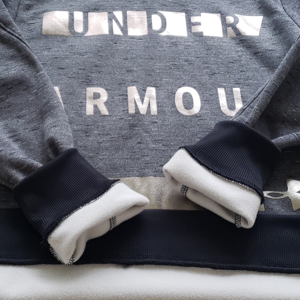 UNDER ARMOUR FLEECE HOODIE WOMEN'S SWEATER SIZE M - Picture 7 of 11